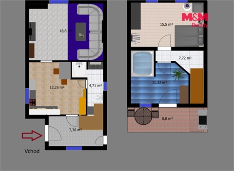 Prodej rodinného domu, 78 m² 8