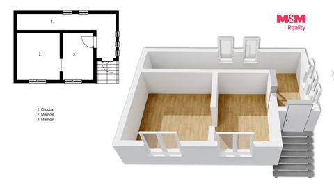 Prodej chaty / chapuly, 30 m² - 18