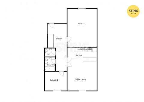 Pronájem bytu 3kk, 95 m² - 20