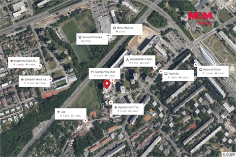 Pronájem bytu 1kk, 25 m² - 8
