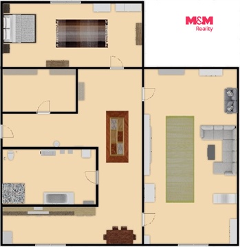 Prodej bytu 2+1, 61 m² - 6