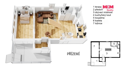 Prodej rodinného domu, 88 m² 4
