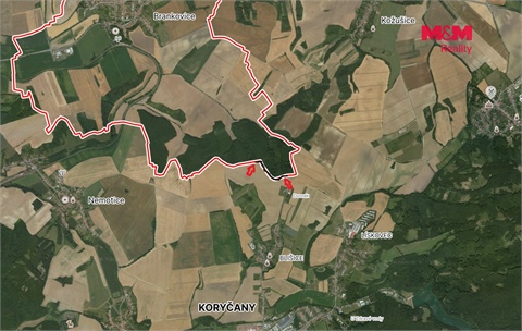 Prodej zemědělské půdy, 2 004 m² - 0