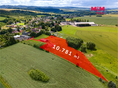 Prodej stavebního pozemku, 10 781 m² - 0