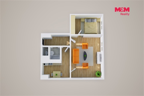 Prodej bytu 2+1, 47 m² - 12