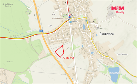Prodej pozemku pro komerční výstavbu, 7 766 m² 4