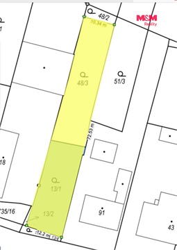 Prodej stavebního pozemku, 785 m² - 2