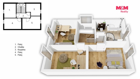 Prodej rodinného domu, 92 m² 24