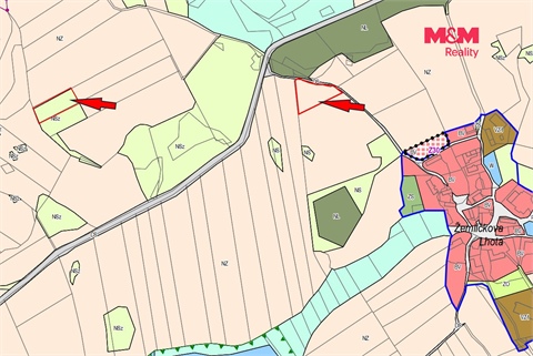 Prodej zemědělské půdy, 4 828 m² - 6