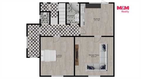 Pronájem rodinného domu, 164 m² 22