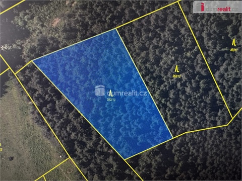 Prodej lesu, 4 147 m² 0