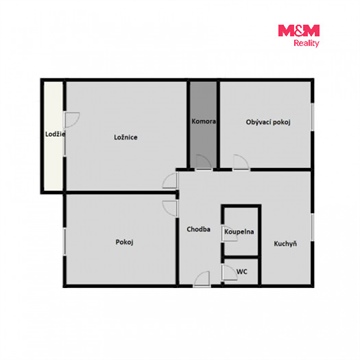 Prodej bytu 3+1, 76 m² 4