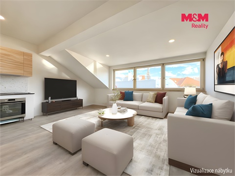 Pronájem bytu 2kk, 59 m² - 0