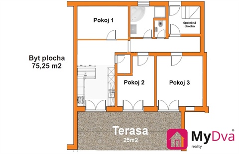 Pronájem bytu 1kk, 20 m² 14