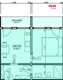Prodej bytu 1+1, 29 m² - 0