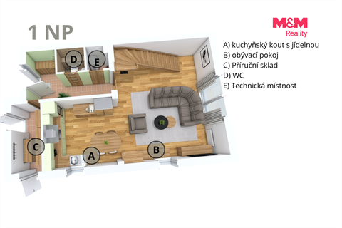 Prodej rodinného domu, 120 m² - 24