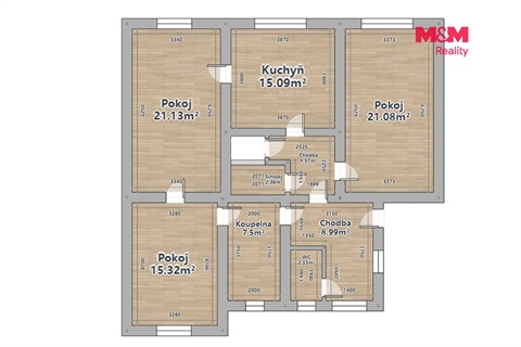 Pronájem rodinného domu, 96 m² 6