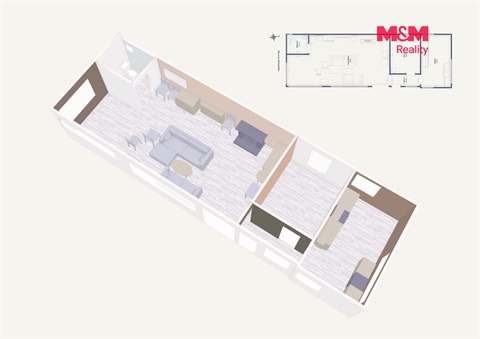 Pronájem chaty / chapuly, 90 m² - 14