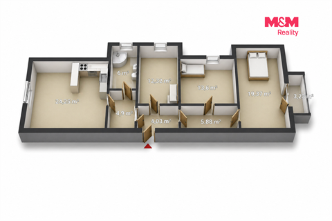 Prodej bytu 4kk, 90 m² - 8