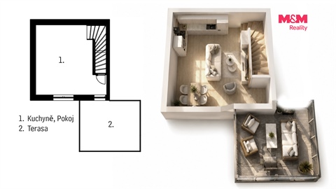 Prodej bytu 2kk, 54 m² - 4