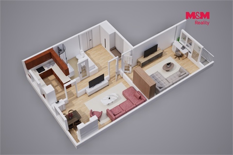 Prodej bytu 2+1, 62 m² 6