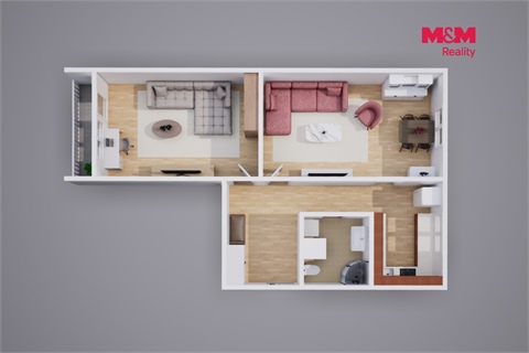 Prodej bytu 2+1, 62 m² 8