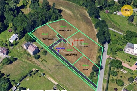 Prodej stavebního pozemku, 1 099 m² 0