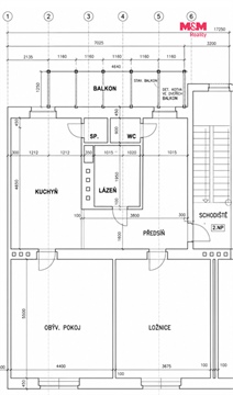 Prodej bytu 2+1, 72 m² 0