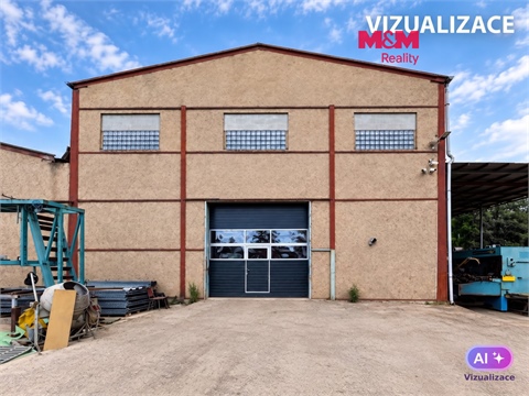 Pronájem skladu / haly, 335 m² - 0