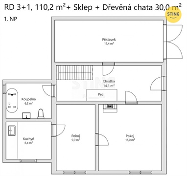 Prodej rodinného domu, 116 m² 14