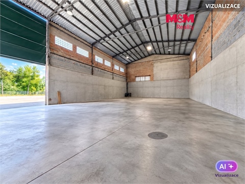 Pronájem skladu / haly, 334 m² - 0