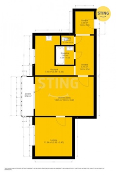 Prodej bytu 2+1, 54 m² - 12