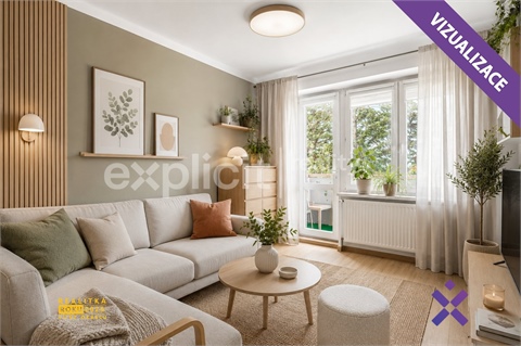 Prodej bytu 2+1, 51 m² - 0