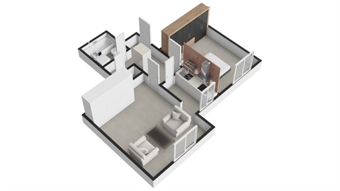 Pronájem bytu 2kk, 43 m² 16