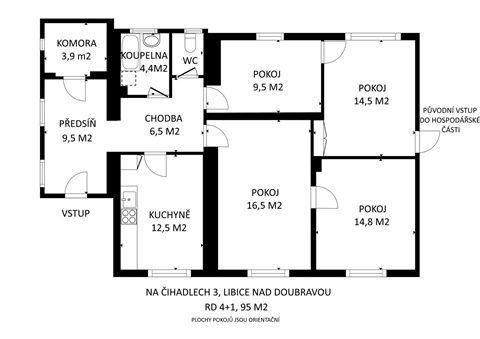 Prodej rodinného domu, 135 m² - 6