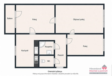 Prodej bytu 3+1, 63 m² - 14