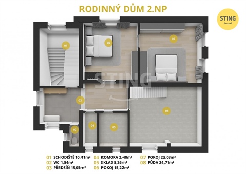 Prodej rodinného domu, 270 m² 26