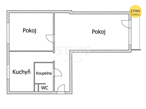 Prodej bytu 2+1, 54 m² 18