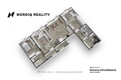 Prodej bytu 3+1, 96 m² 6