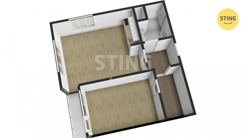 Prodej bytu 2kk, 48 m² 2