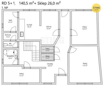 Prodej rodinného domu, 210 m² - 22