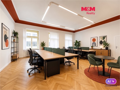Pronájem kanceláře, 60 m² - 0