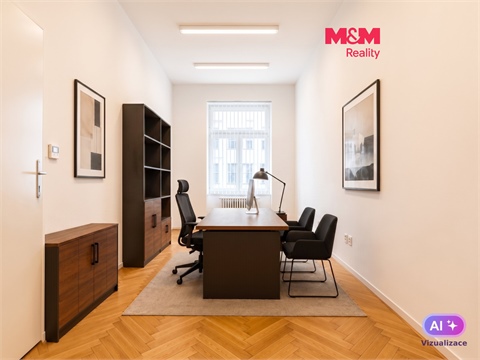 Pronájem kanceláře, 32 m² - 0