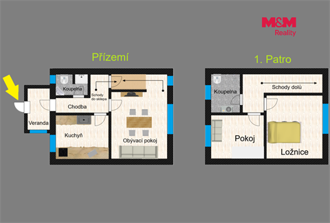 Prodej rodinného domu, 66 m² 4