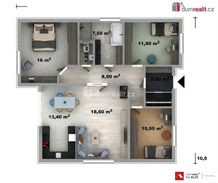 Prodej rodinného domu, 114 m² - 20