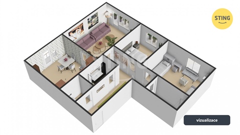 Prodej bytu 3+1, 68 m² - 14