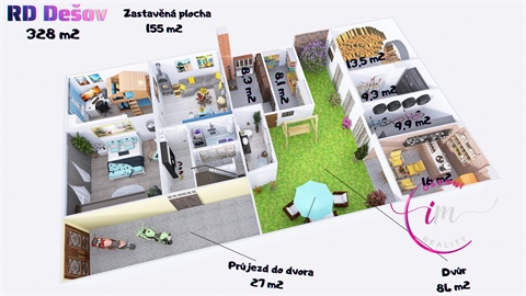 Prodej chaty / chapuly, 263 m² 12
