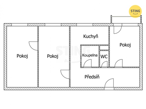 Prodej bytu 3+1, 62 m² - 16