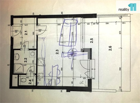 Pronájem bytu 1kk, 38 m² - 8