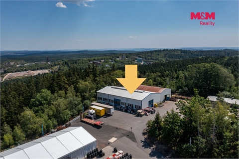 Pronájem výrobního objektu, 594 m² 2